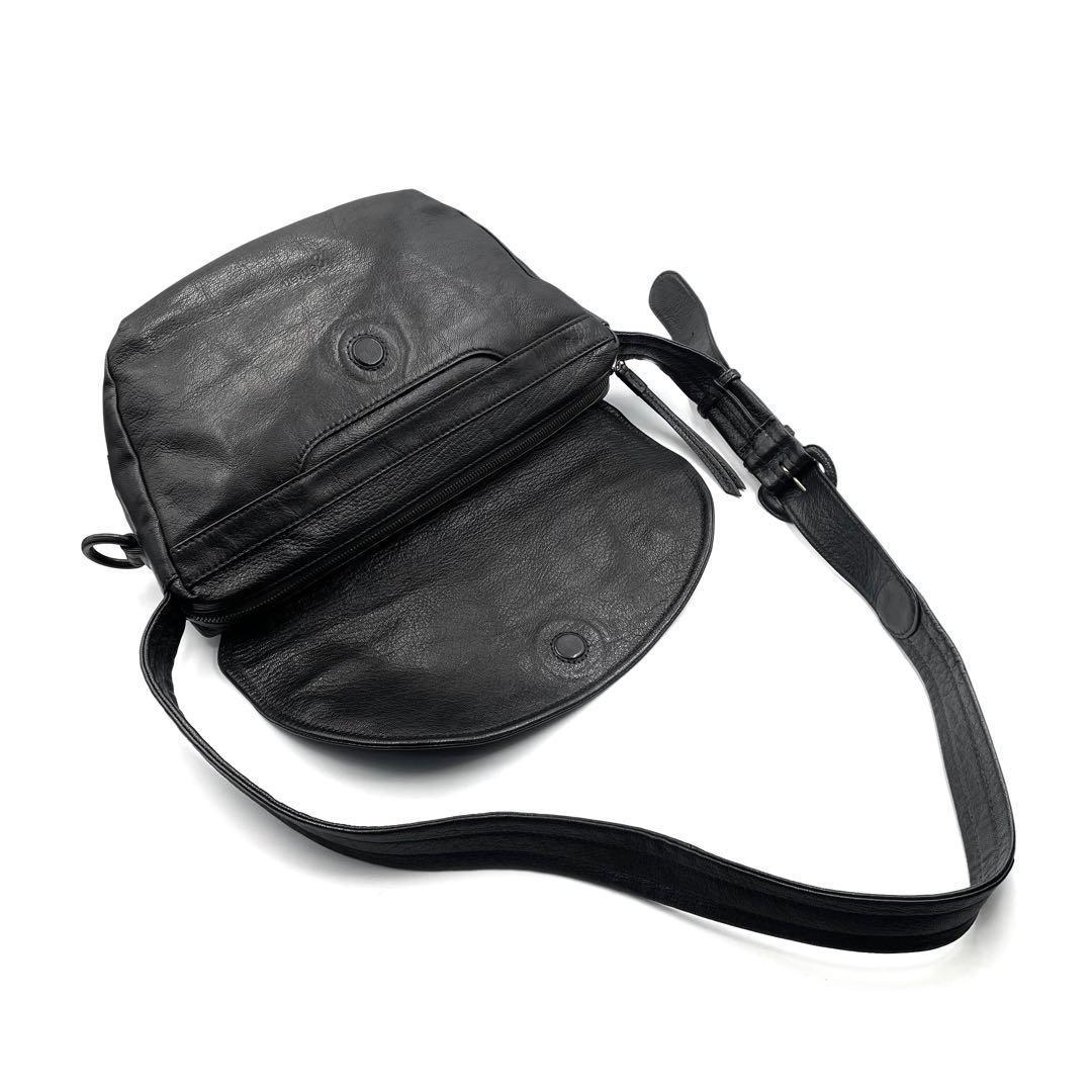 マッキー ゲンテン ショルダーバッグ 斜めがけ ゴートベーシック 山羊革