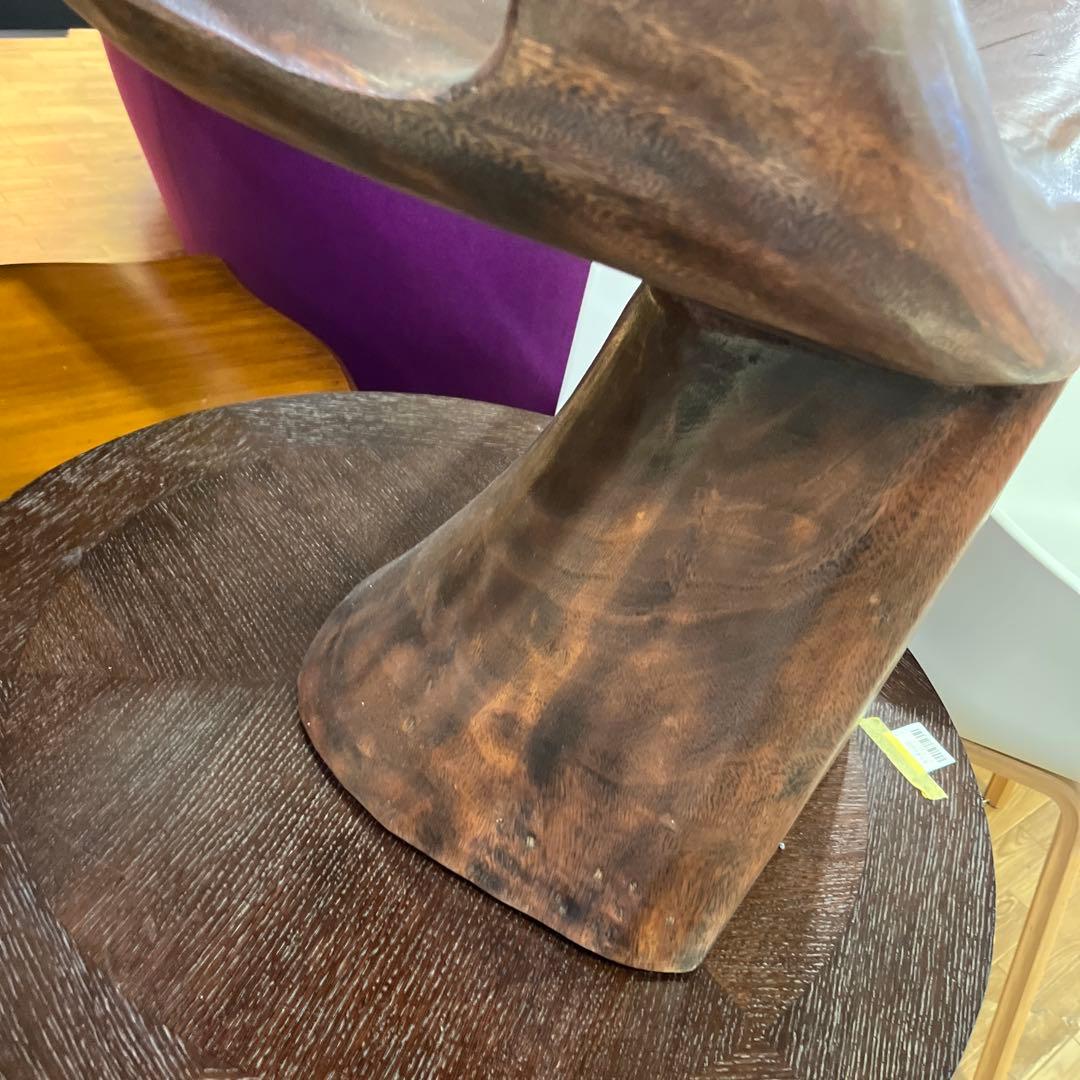 【アジアン】◇手型スツール◆置き物としても◇木彫り◆