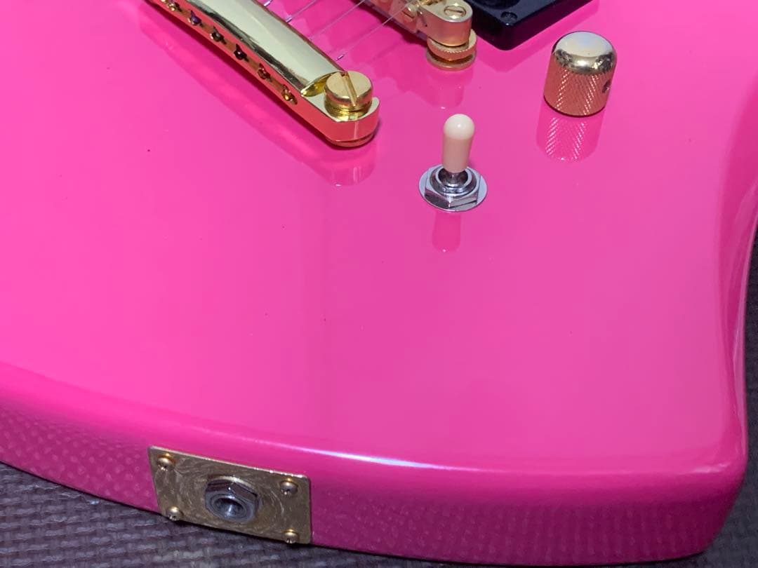 K Garage モッキンバード エレキギター hide ピンク mg