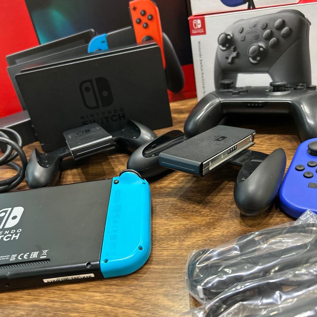 Nintendo Switch 本体 赤/青/黄/緑