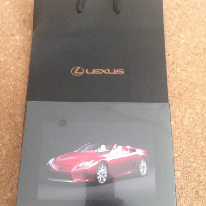 希少！レクサス LFA  ノベルティジグソーパズル 未開封 新品☆LEXUS