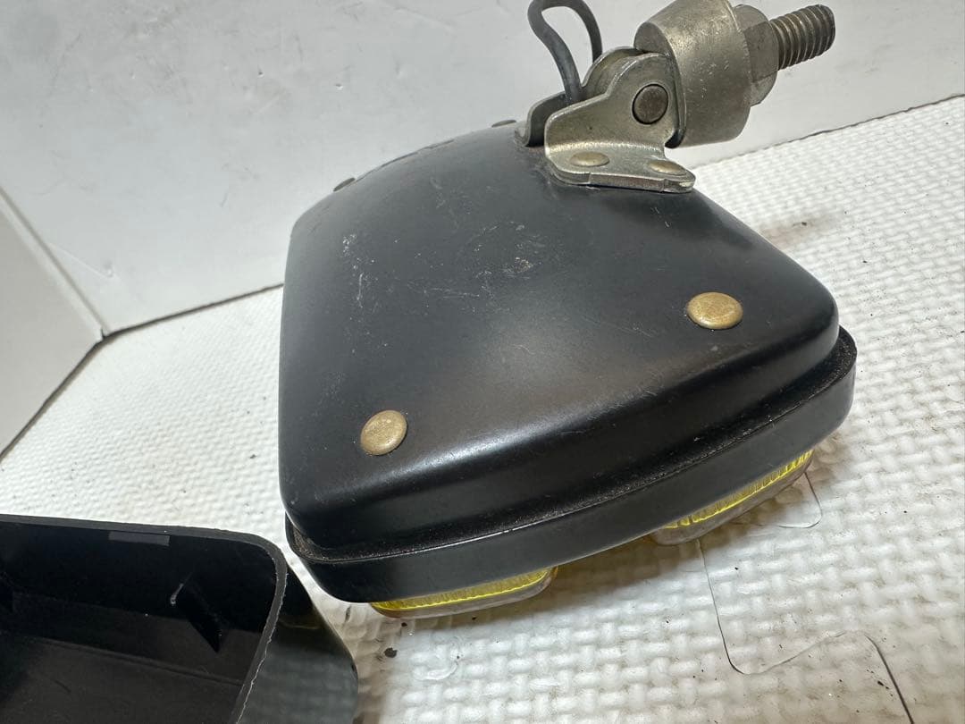 希少/黒カバー付き当時物CIBIEフォグランプIODE35黒ボディシビエフォグ