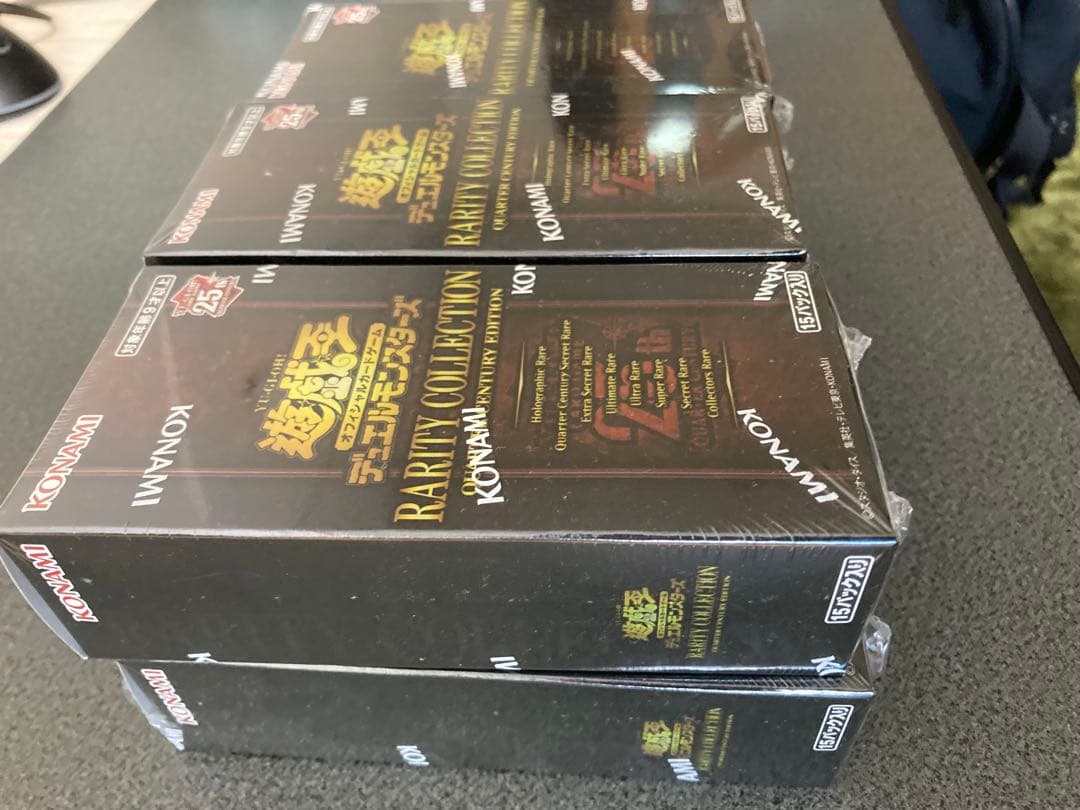遊戯王　レアリティコレクション　レアコレ　25th シュリンク付き 6 BOX