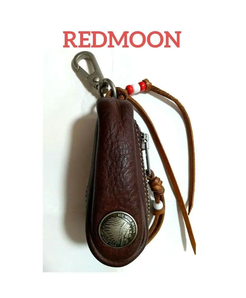 レッドムーン 巾着型キーケース