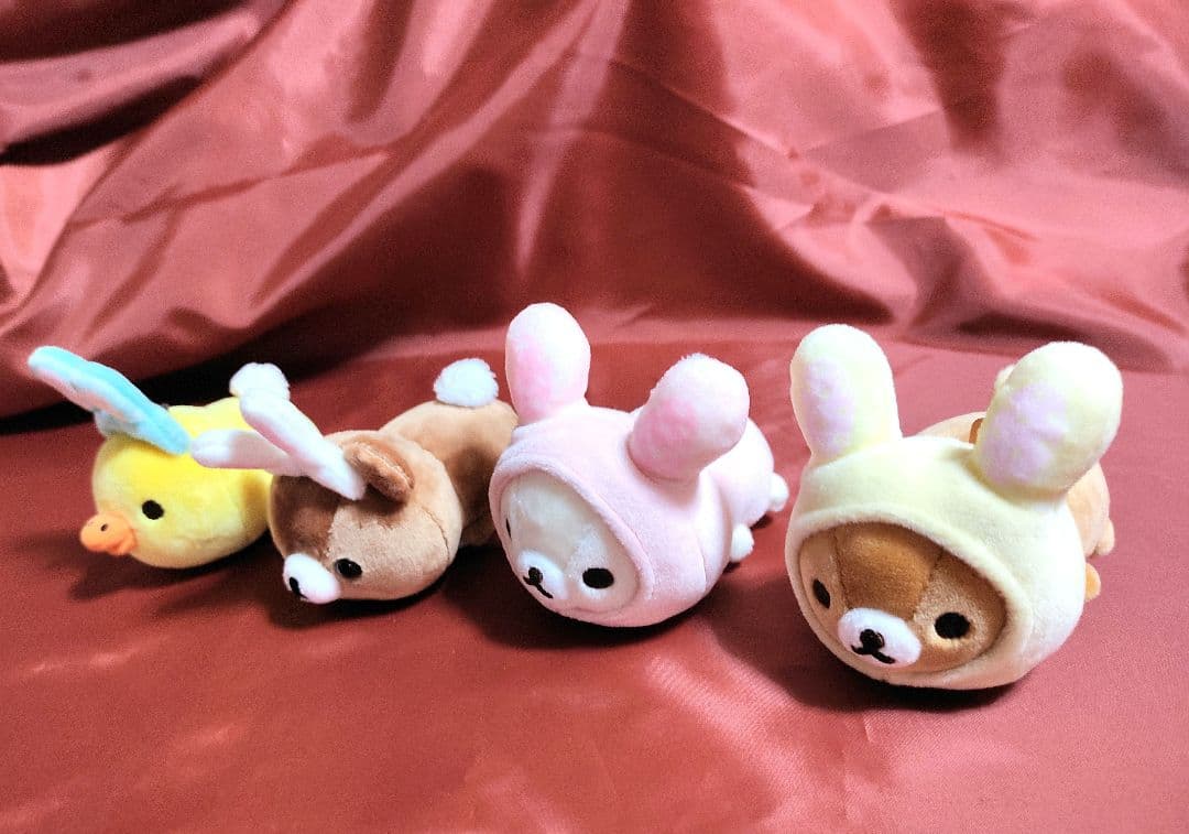 Loppi限定 リラックマ もちぺったん てのりぬいぐるみセット ローソン限定