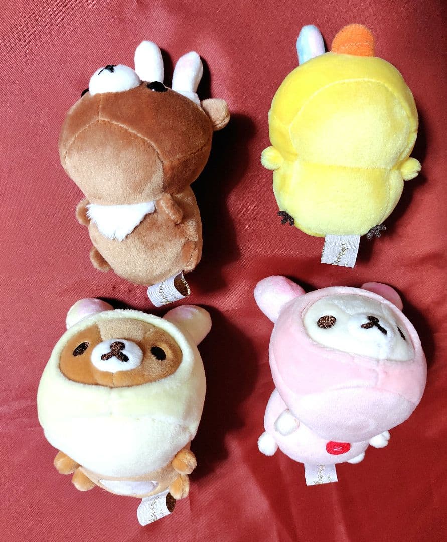 Loppi限定 リラックマ もちぺったん てのりぬいぐるみセット ローソン限定