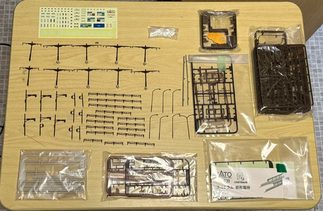 【ジャンク・車両なし】KATO 40-900 ユニトラム スターターセット