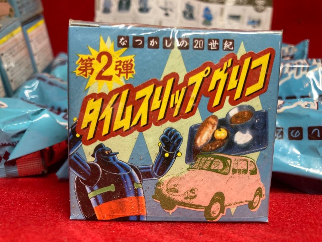 #タイムスリップグリコ オマケ 第2弾18個 3弾22個フィギュアセット