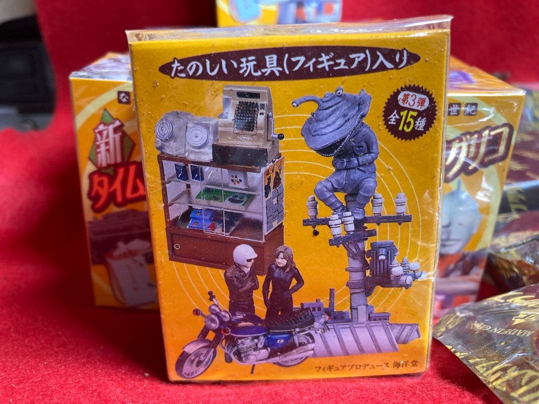 #タイムスリップグリコ オマケ 第2弾18個 3弾22個フィギュアセット