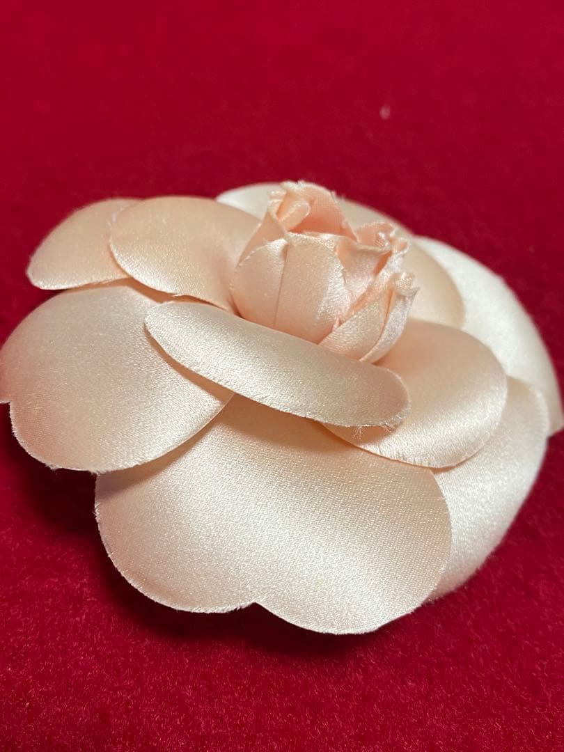 CHANEL シャネル カメリア コサージュ ブローチ ヴィンテージ ピンク