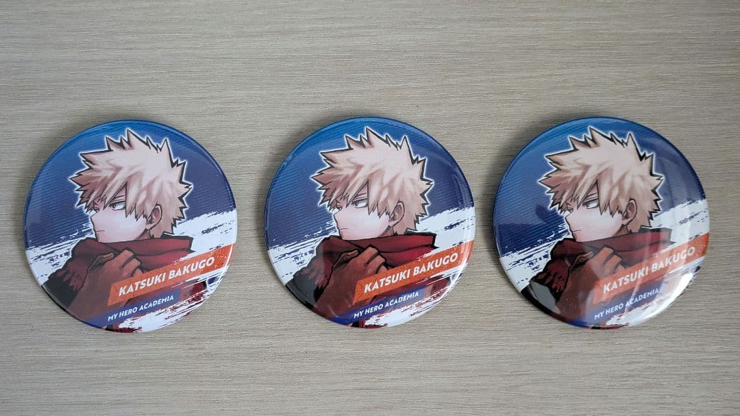 僕のヒーローアカデミア コレクション缶バッジ 爆豪勝己 第7回 新十傑