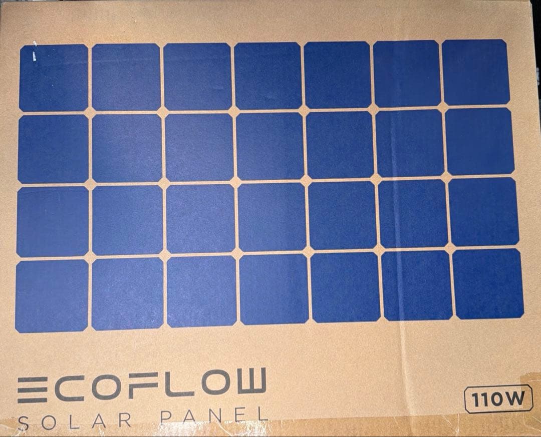 EcoFlow 110Wソーラーパネル