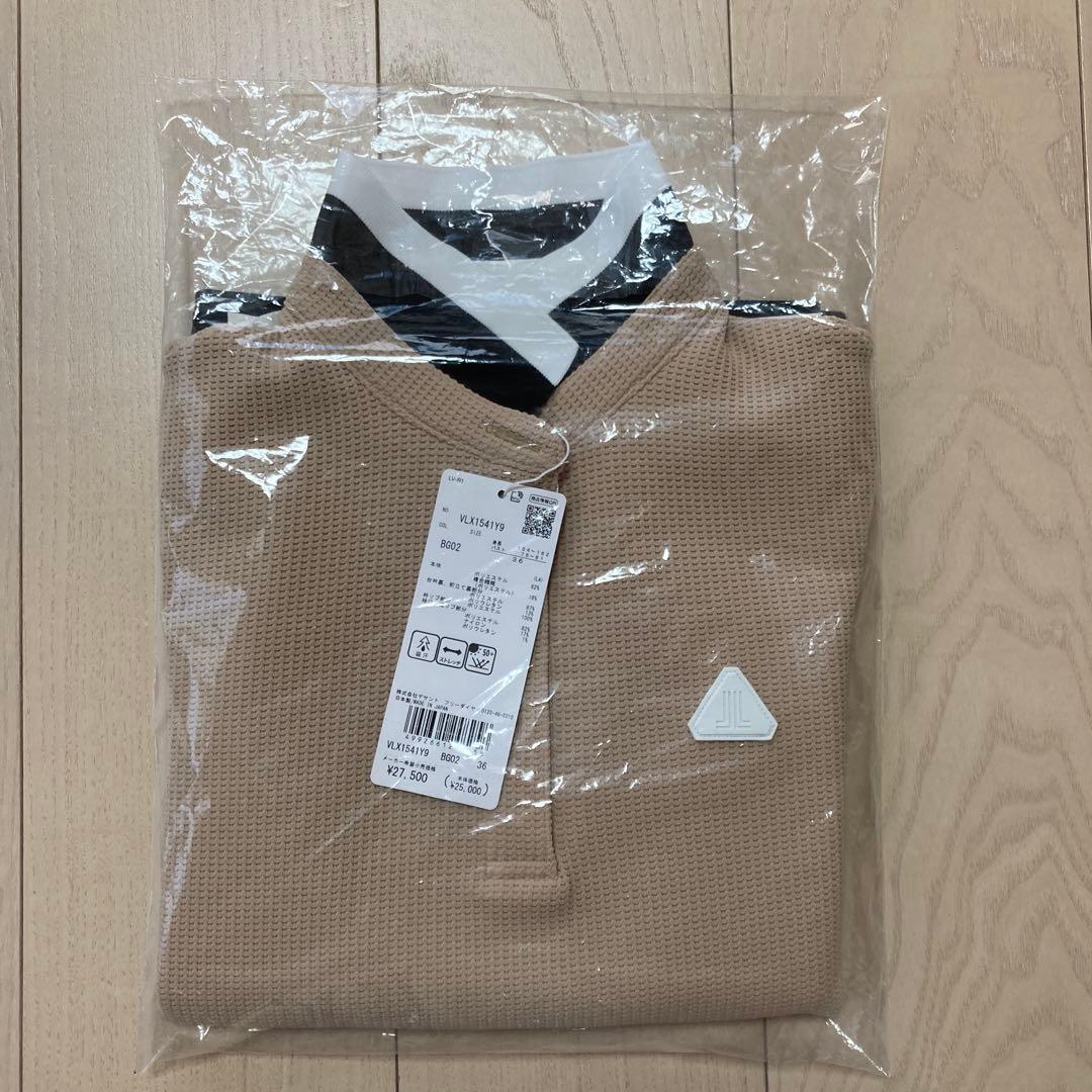 なおにゃん★新品★ランバン 半袖ポロシャツ 36