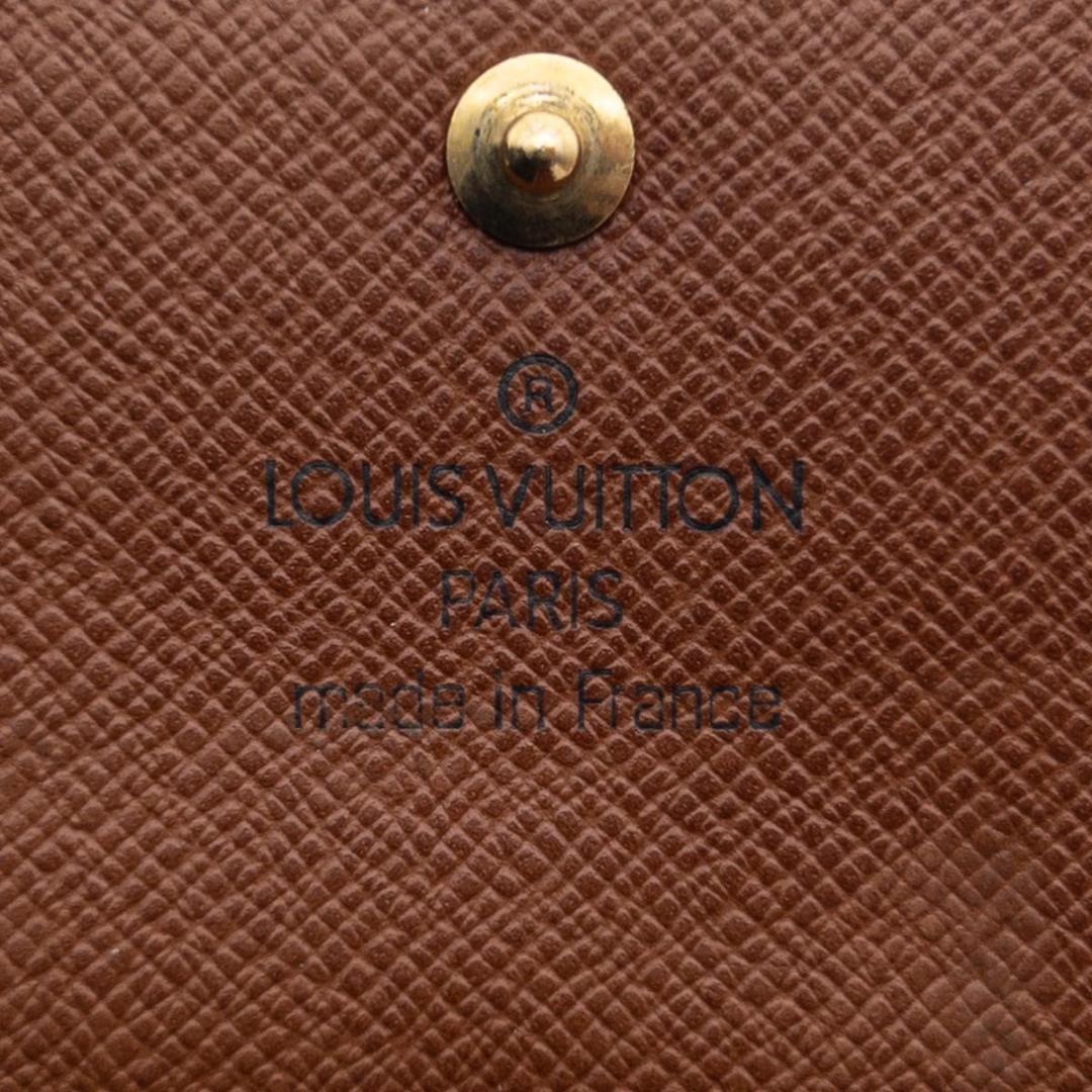 【極美品】ルイヴィトン　ミュルティクレ6 モノグラム　キーケース　茶色