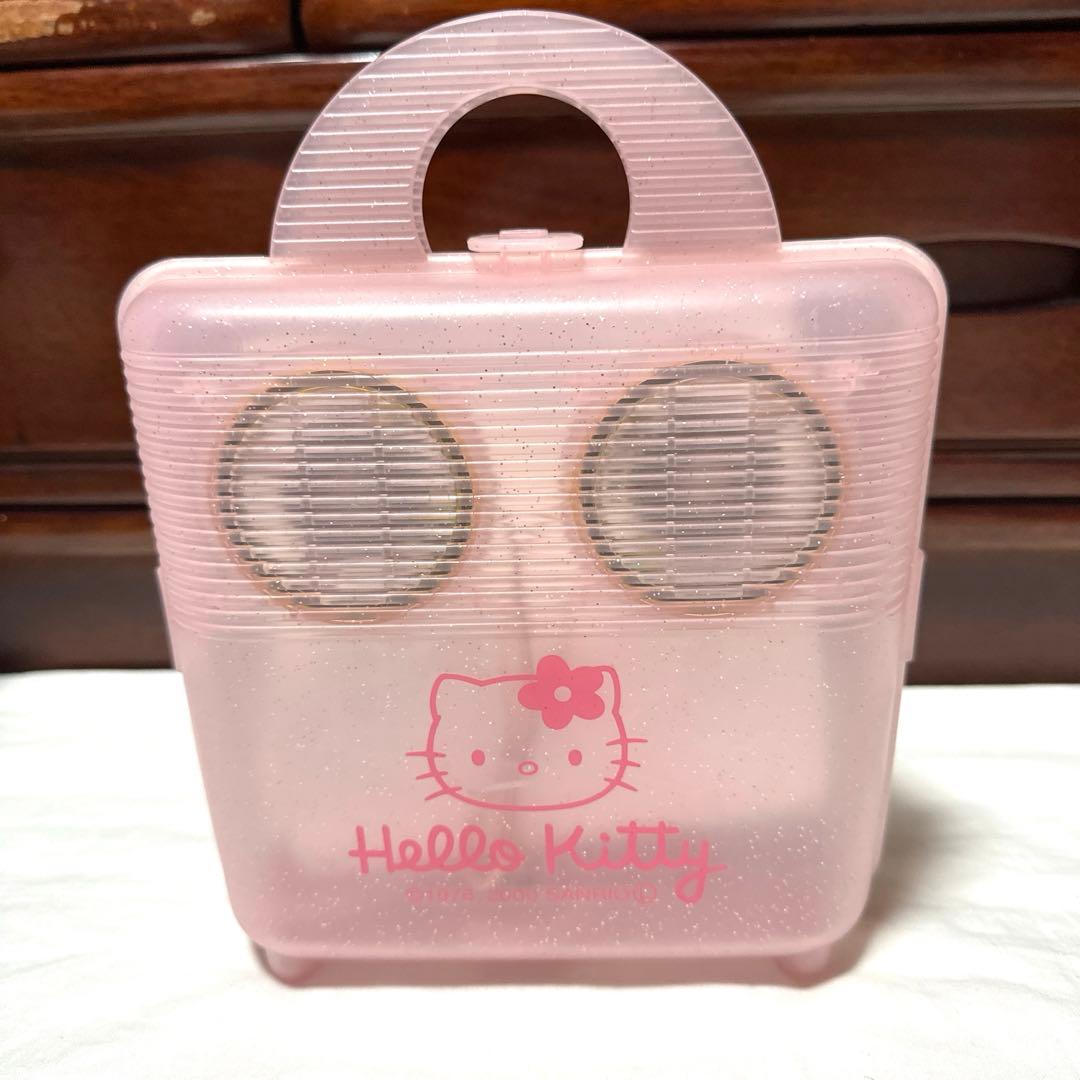 激レア品　ハローキティ　ポータブルスピーカー　Happy AQUA 平成レトロ