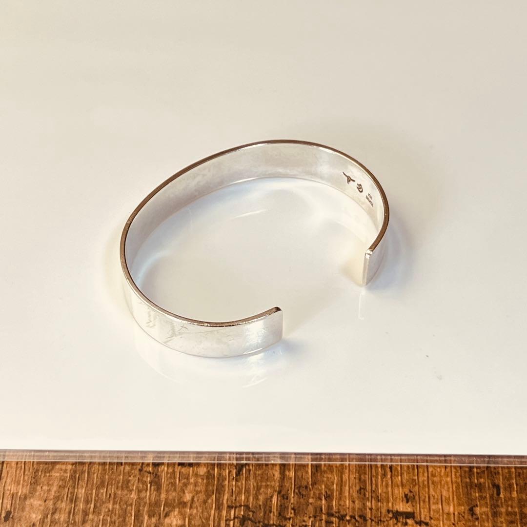 TADY&KING SV925 K18 平打ちバングルGPロングホーン