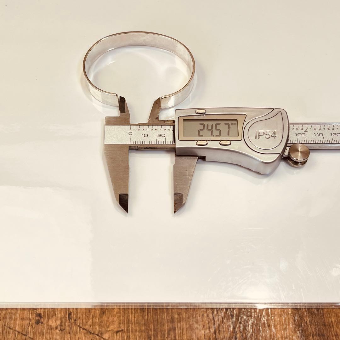 TADY&KING SV925 K18 平打ちバングルGPロングホーン