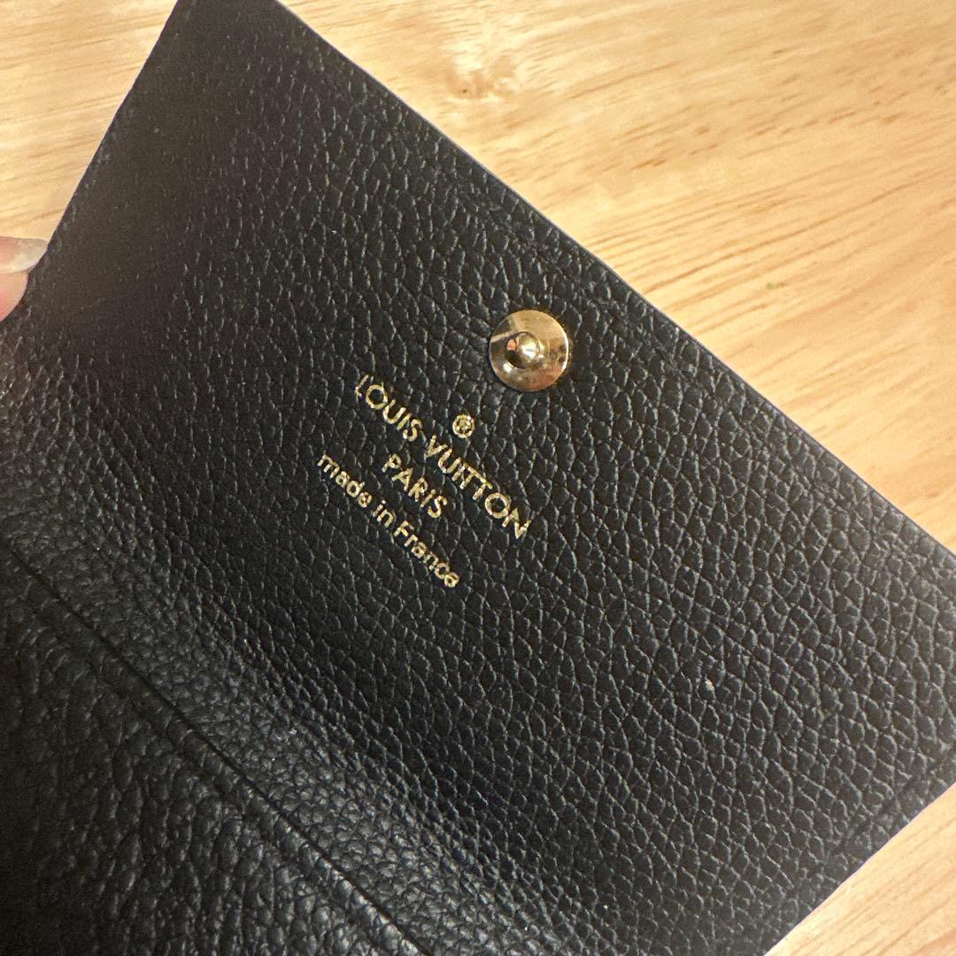 r*n様 Louis Vuitton ブラック レザー キーケース