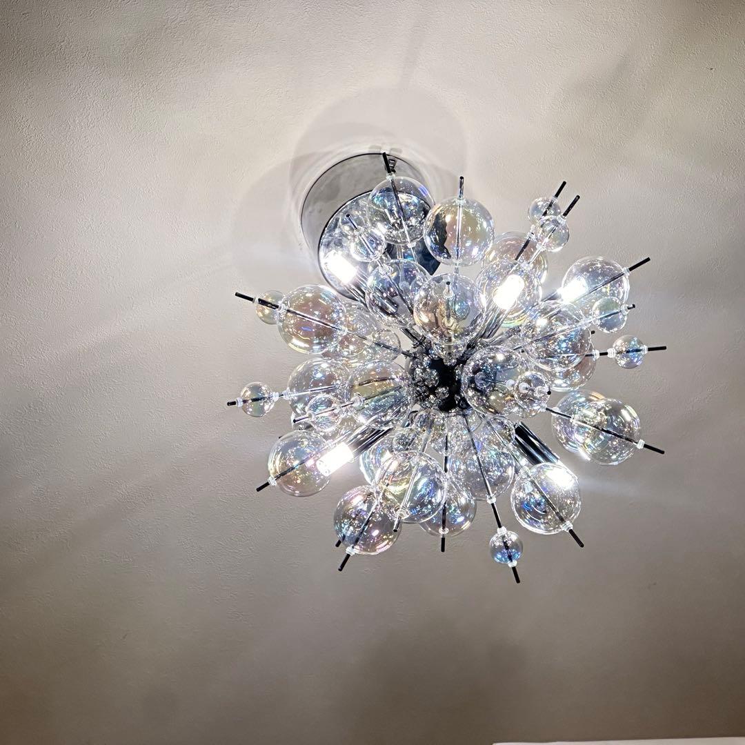 【実物画像アリ】バブルシャンデリア
