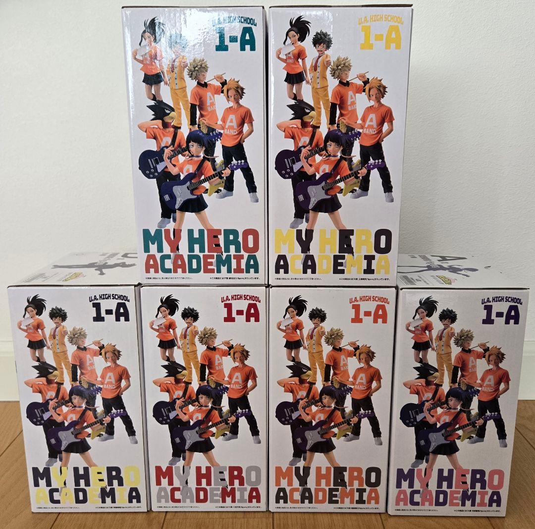 一番くじ　ヒロアカ　僕のヒーローアカデミア　文化祭フィギュア　コンプリート