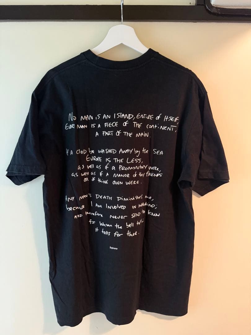 Supreme ブラック Tシャツ