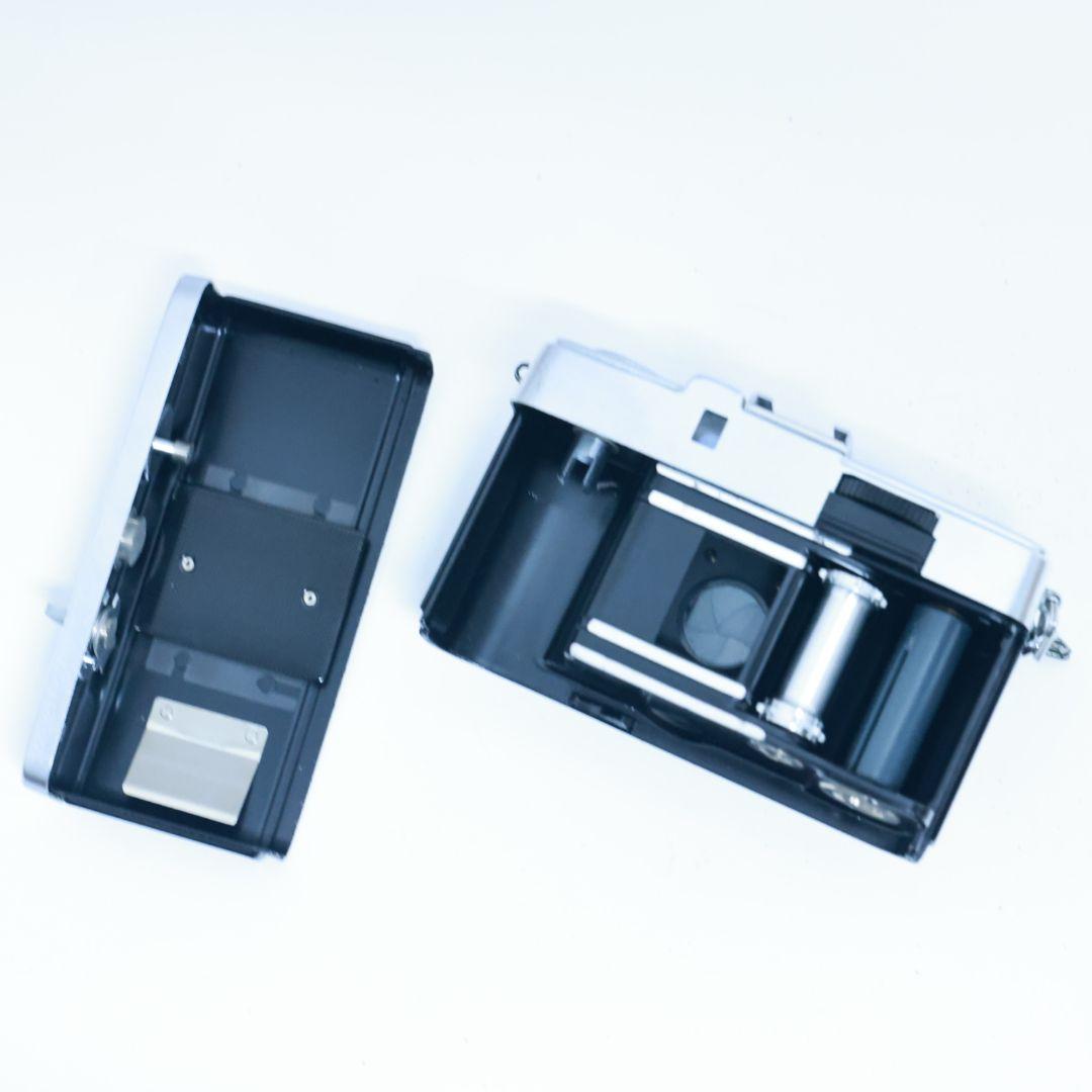 フィルムカメラ OLYMPUS PEN S 希少フード付 ハーフカメラ