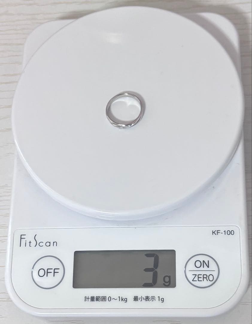 Pt950 ダイヤモンドリング 0.03カラット〜週末までの値下げ〜