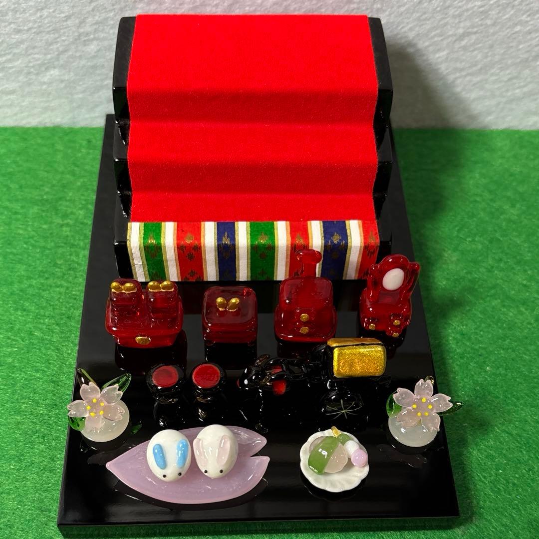 kiyomina　ガラス細工　ミニチュア