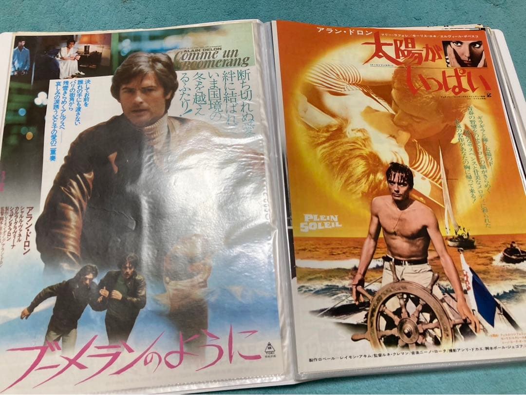 映画　チラシ　昭和　洋画など　80枚　まとめ売り　フォルダー入り②