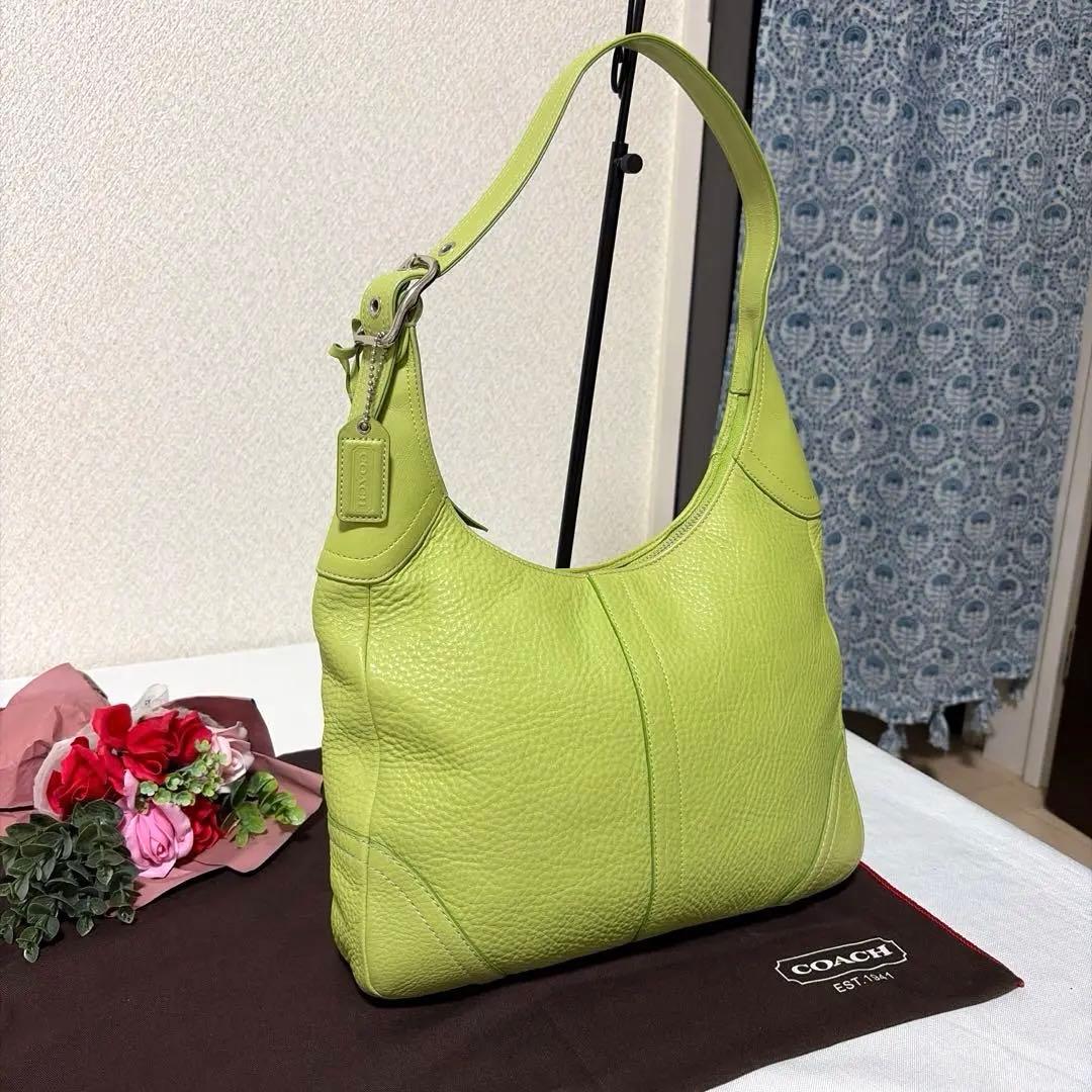 バッグ OLD COACH ERGO GLEEN LIGHT GLEEN BAG