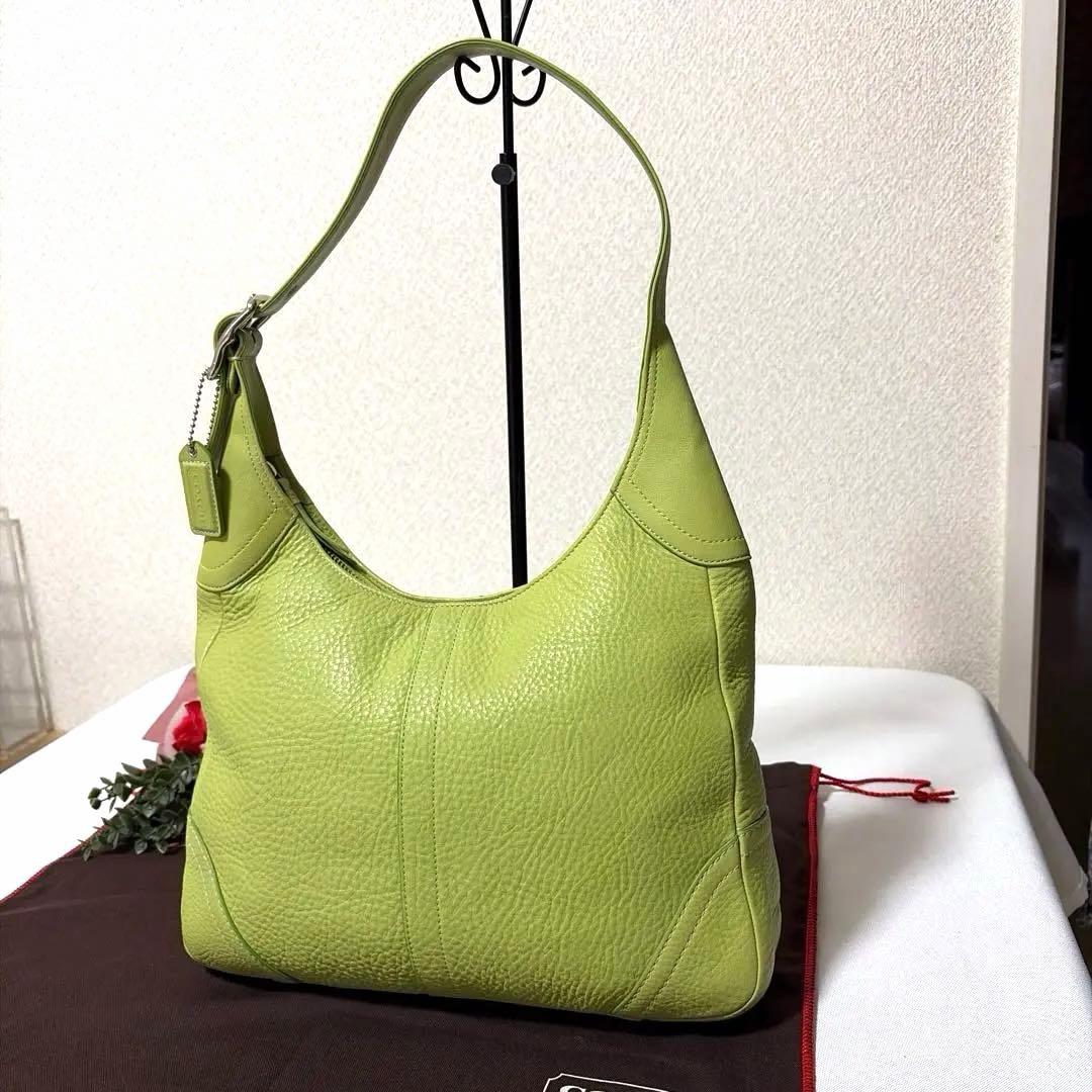 バッグ OLD COACH ERGO GLEEN LIGHT GLEEN BAG