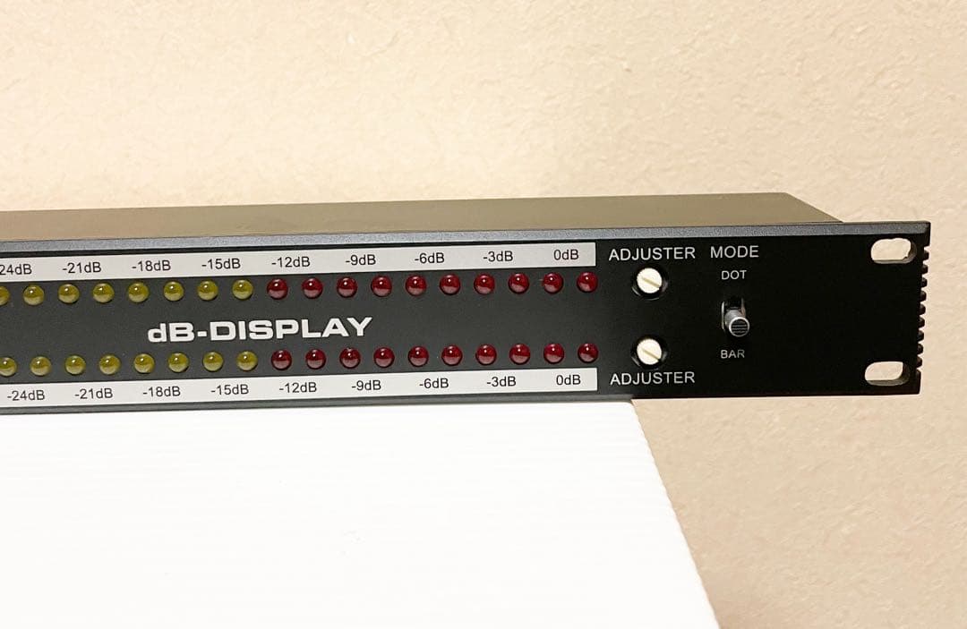 18日まで価格！AMERICAN AUDIO DB Display レベルメータ