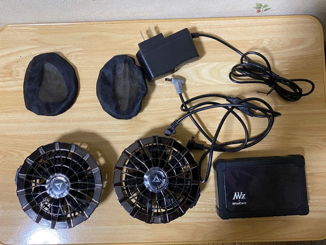 空調服Lサイズと WindCore MWz ファンセット