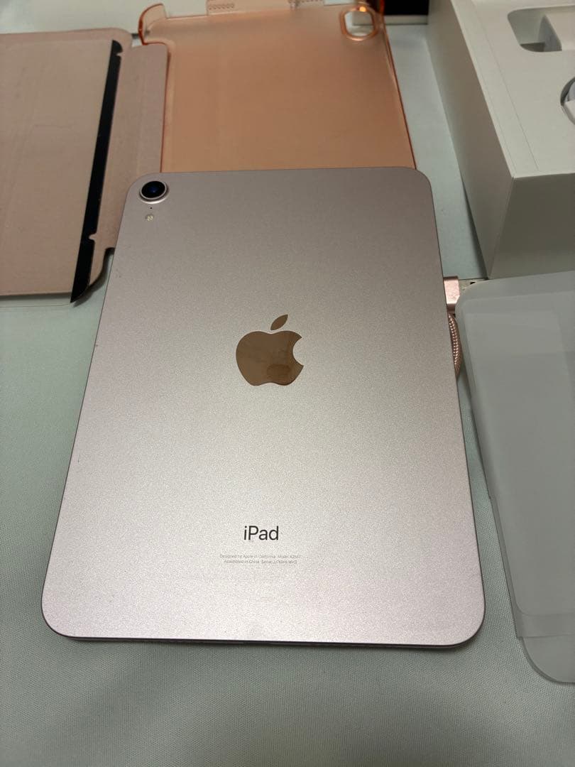 Apple iPad mini6 ピンク 256GB wi-fi 本体 ケース付