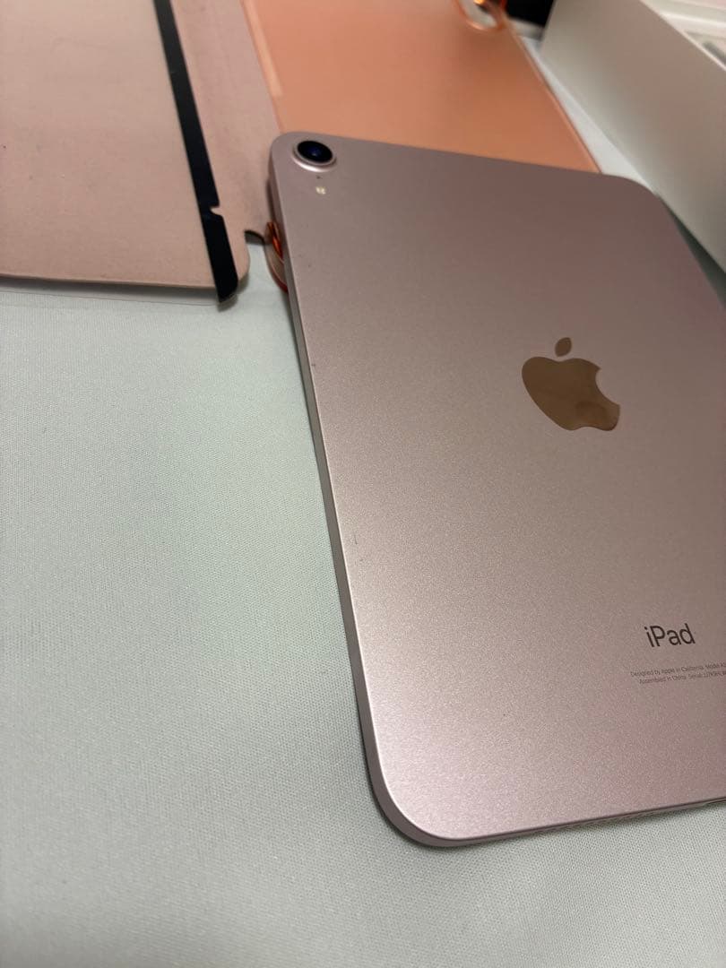 Apple iPad mini6 ピンク 256GB wi-fi 本体 ケース付