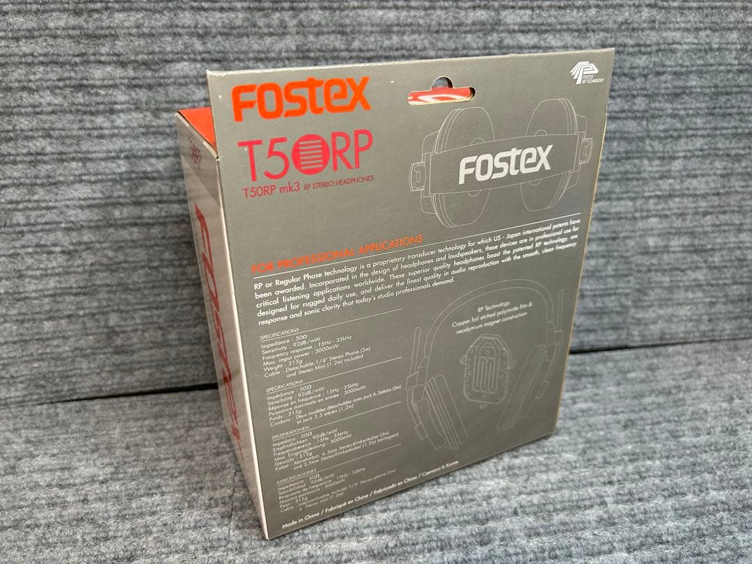 新品•未使用　FOSTEX｜フォステクス ヘッドホン T50RPmk3g