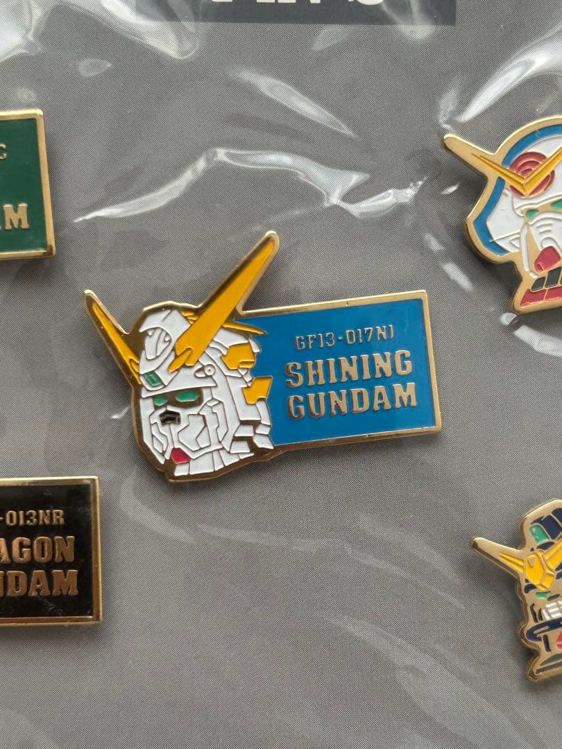 未開封 JAF-CON限定 Gガンダム ピンズセット バンダイ 1994 当時物
