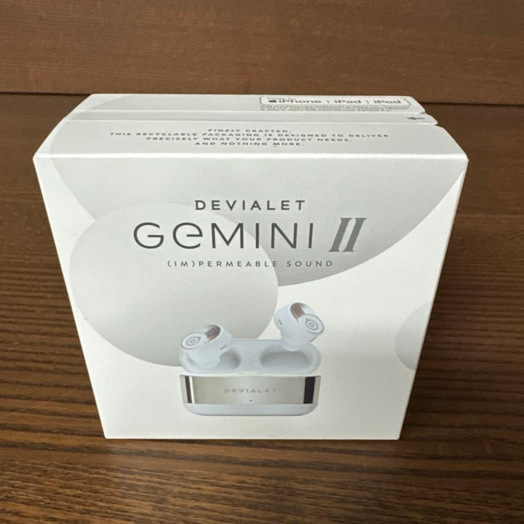 完全ワイヤレスイヤホン Gemini II ICONIC WHITE EL213