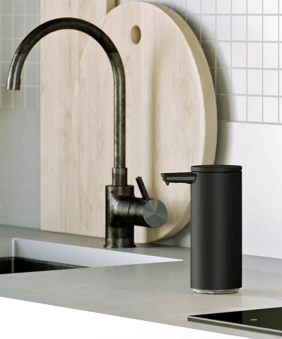 【新品未使用】simplehuman 電動ソープディスペンサー 完売ブラック