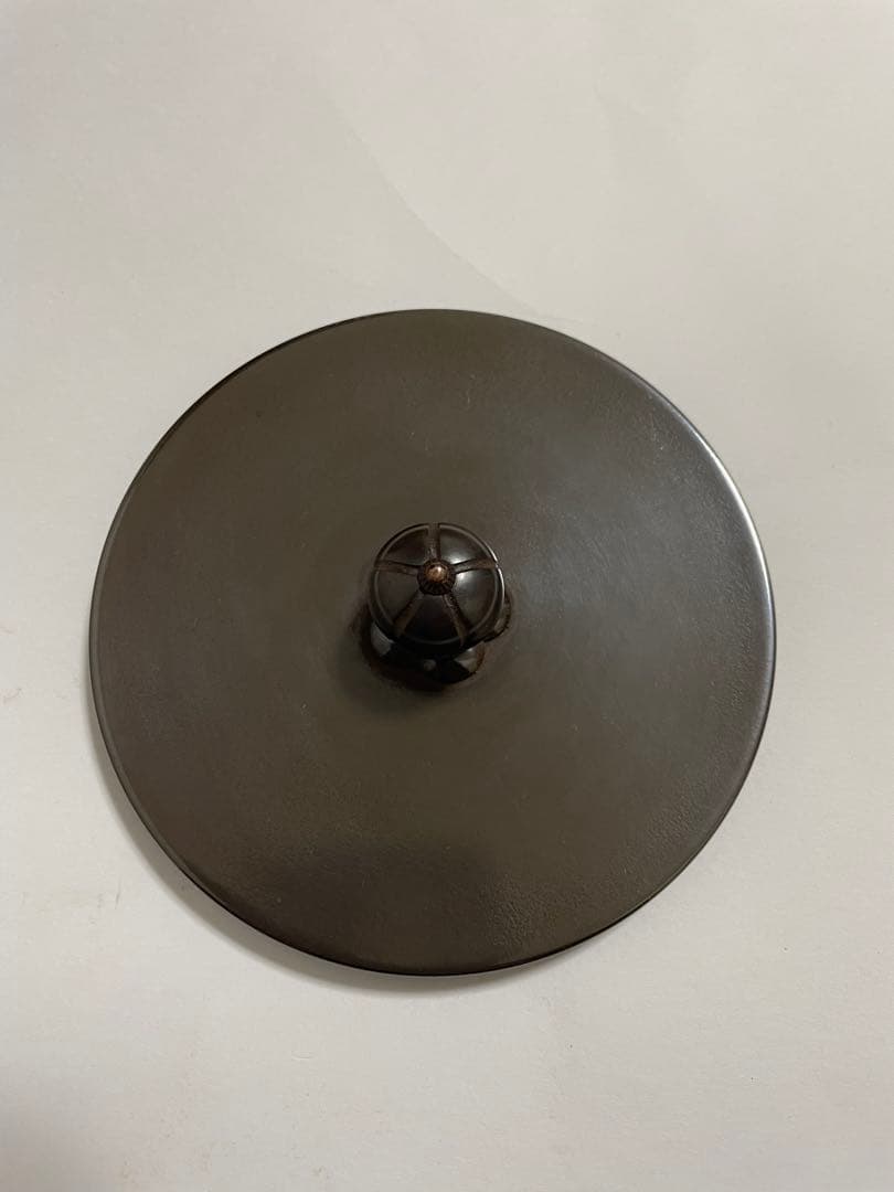 老松地紋　真形鎌　釜師　角谷莎村