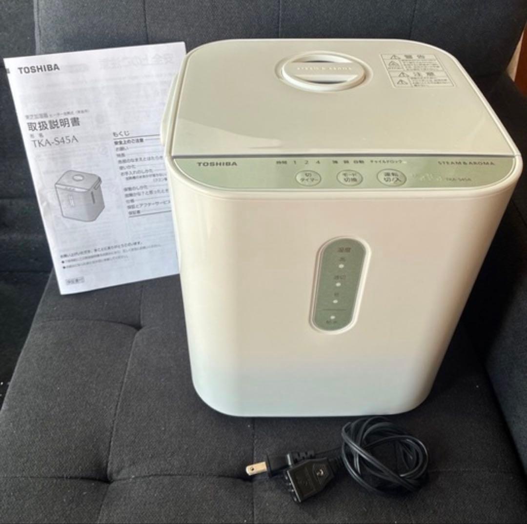 TOSHIBA スチーム加湿器 TKA-S45A(N) ホワイト