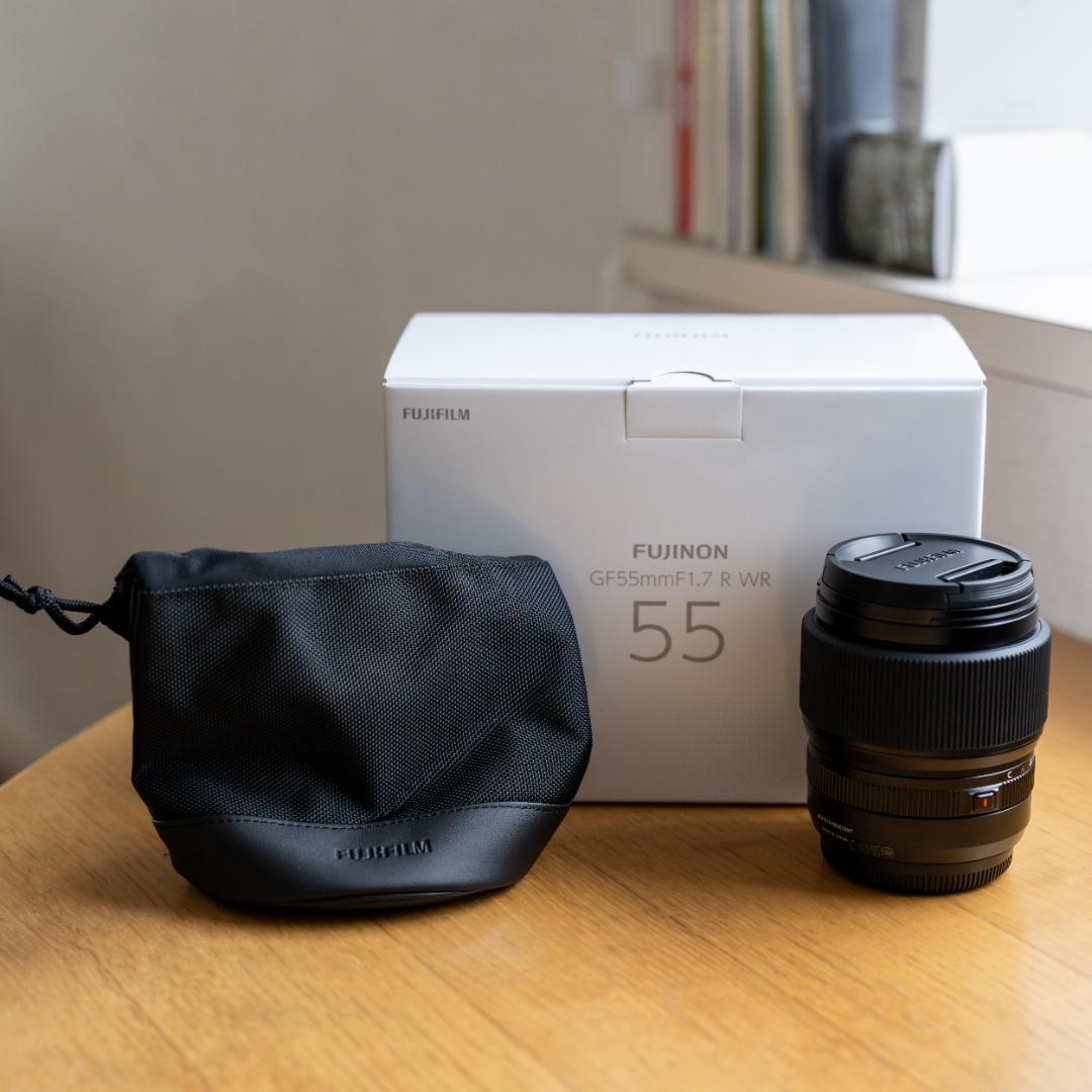 【最終値下】FUJIFILM FUJINON GF55mm f1.7 R WR