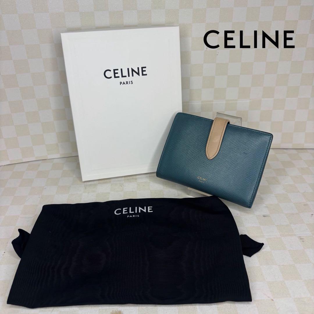 極美品　CELINE セリーヌ　財布　二つ折り　M24