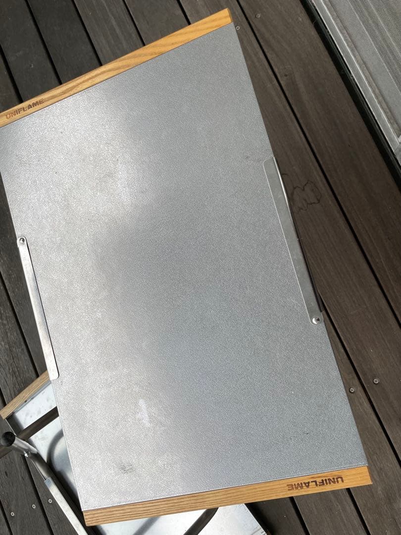 ユニフレーム 焚き火テーブル2台とオリジナルケース、IKEAレンプリグ付き