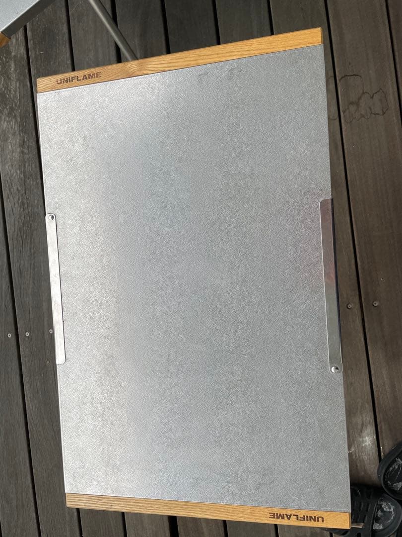 ユニフレーム 焚き火テーブル2台とオリジナルケース、IKEAレンプリグ付き