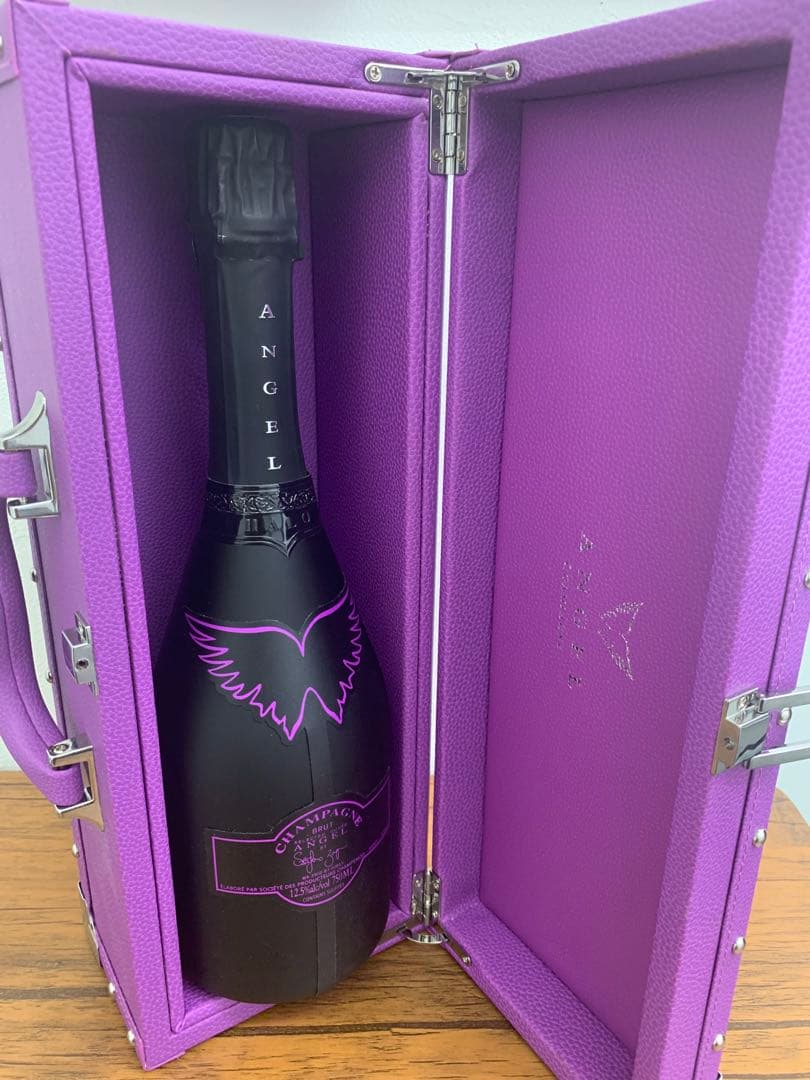 ANGEL Champagne スパークリングワイン 専用ケース付き