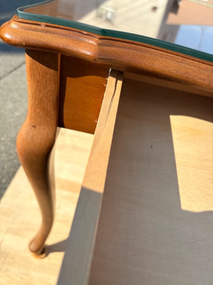 maruni　マルニ　マキシマム　サイドテーブル　昭和レトロ　猫脚　f936