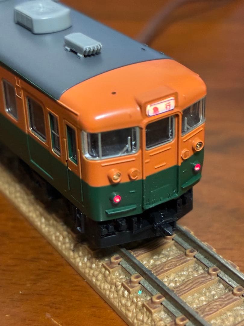に*郎様 165系7両　tomix 内2両ライト点灯　動力動作確認済