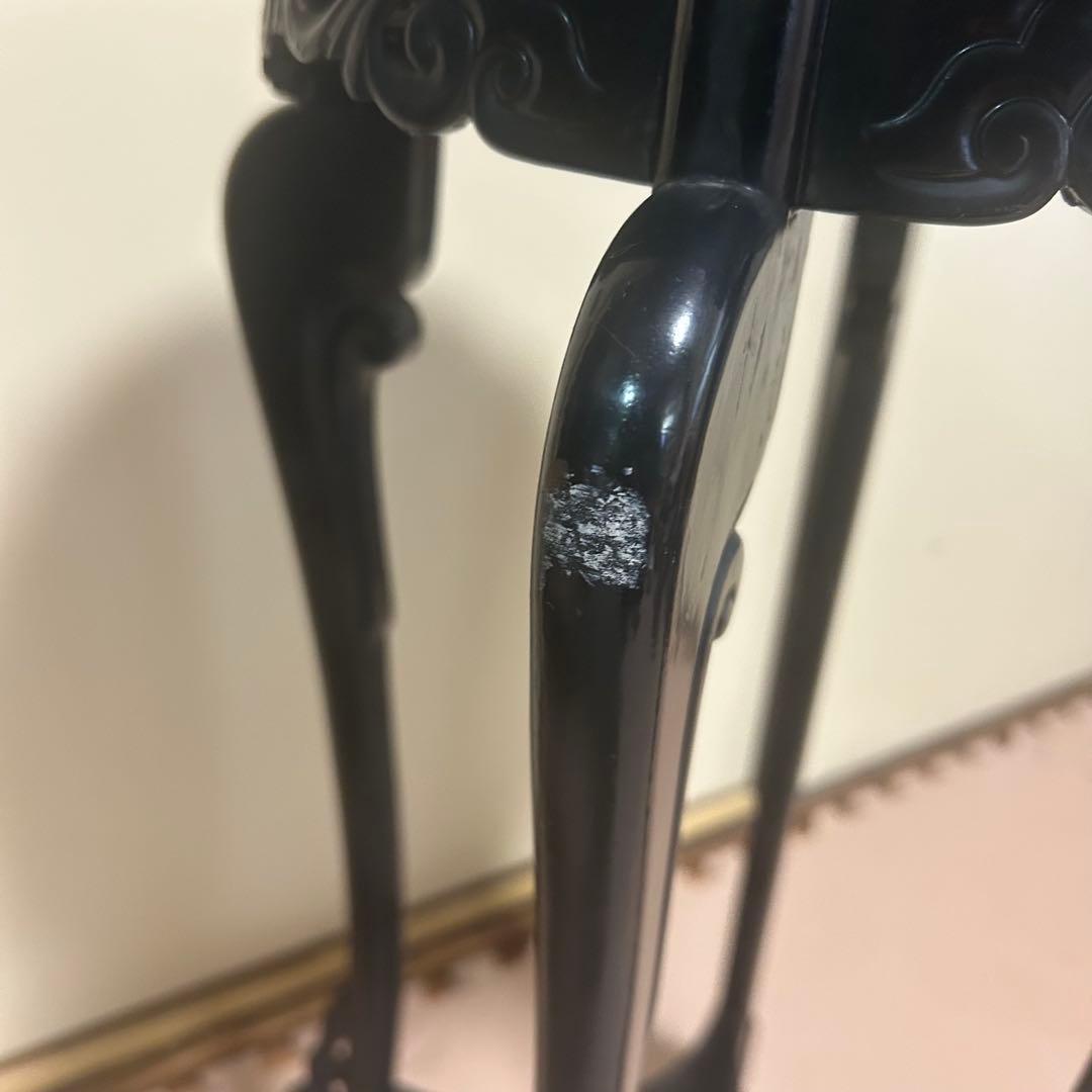 螺鈿　花台　サイドテーブル　飾台