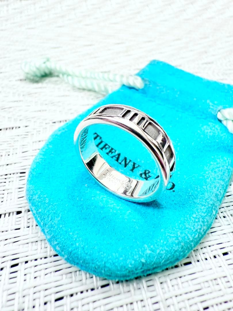 ティファニー　アトラス　指輪　リング　20号　研磨仕上げ済み美品 925